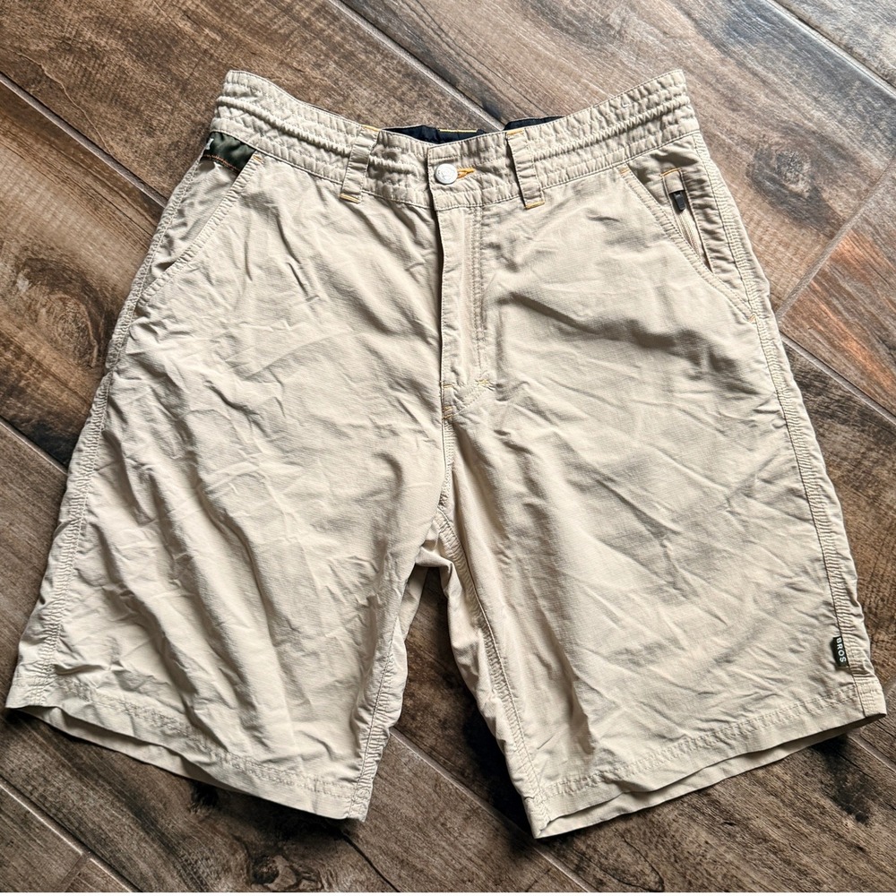 Howler Brothers Men's Horizon Hybrid Short,‎ Khaki, 32